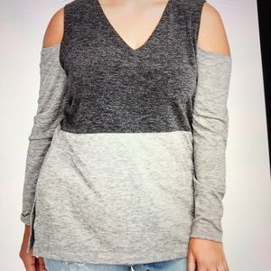 RACHEL Rachel Roy colorblock sweater